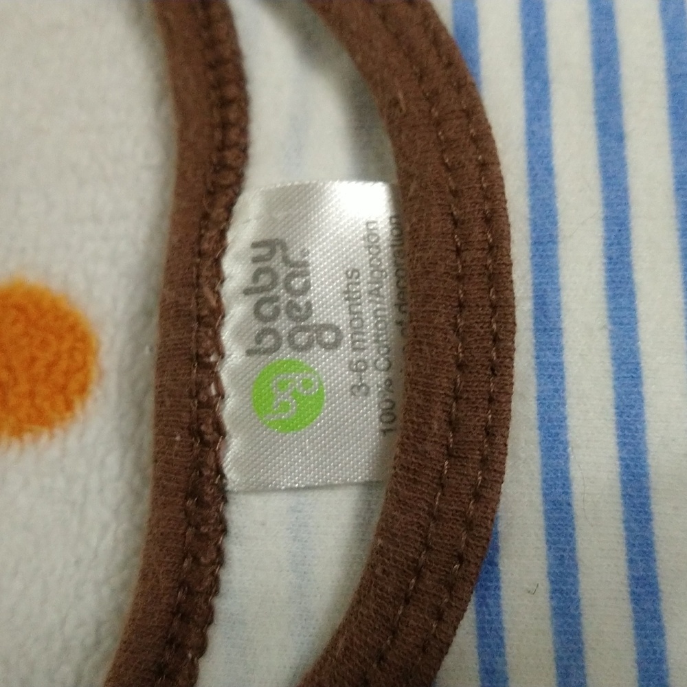 7 Items Little Me & More Fox Baby Themed, Blanket and Towel, Clothing Set - Picture 12 of 16